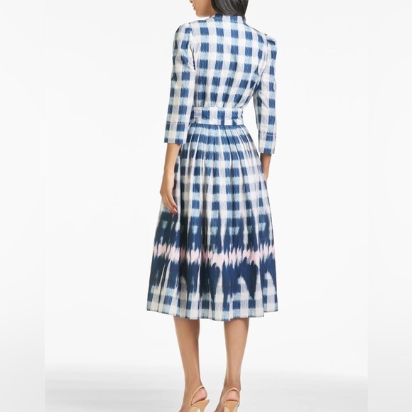 Sachin & Babi Mari Button-Down Cotton Midi Dress - Picture 2 of 9